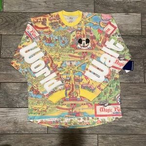 2022 Walt Disney World 1971 Vault Retro Spirit Jersey 50th Magic Kingdom M NEW